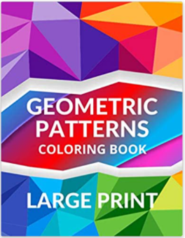 Large Print Geometric Patterns