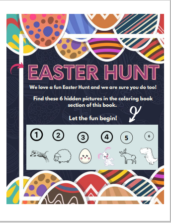 Easter Activity Book