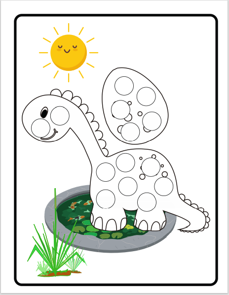 Dinosaur Activity Book Interior